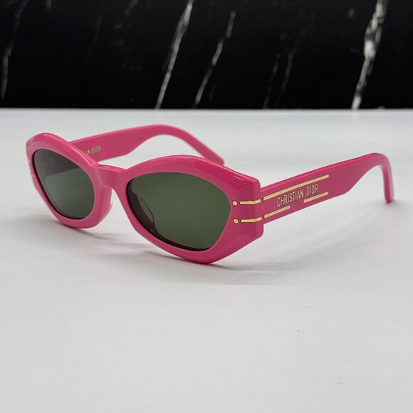 NEW DIOR DIORSIGNATURE B1U 73C PINK WOMEN SUNGLASSES DIOR - Picture 8 of 15